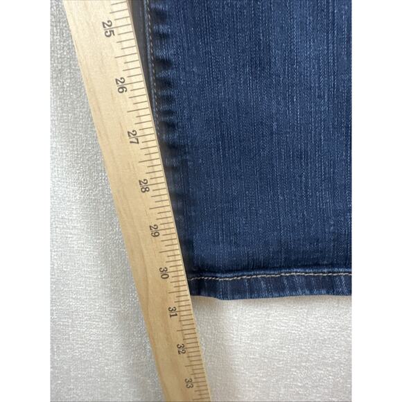Soho New York & Company Jeans Womens 16 Curvy Bootcut Dark Wash Denim - Picture 2 of 8